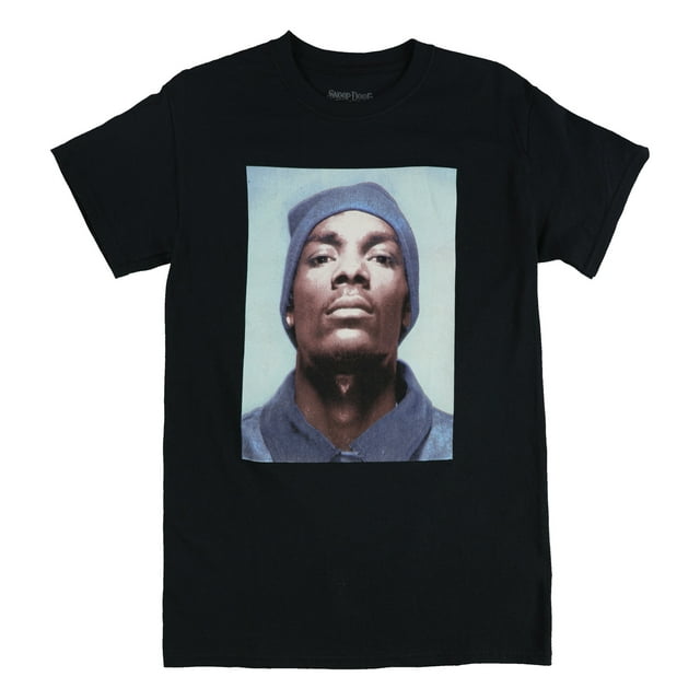 Band Specific T-Shirt Graphique Snoop Beanie pour Hommes, Noir, Très Grand