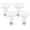 Warm White, variant on Ymam.Light LED Light Bulb, 12 Watt (100W Equivalent), BR30 Floodlight Lamp E26 Medium Base, Dimmable 3000K Warm White, 4-Pack