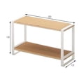 thumbnail image 1 of Estante organizador de cocina Home Tosca - Estante de almacenamiento para encimera - Acero + madera, 1 of 5