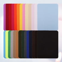 HONMEET 26-Piece Assorted Color Iron-On Denim Patches for Repairing Bags, Pants, and Fashion Clothing