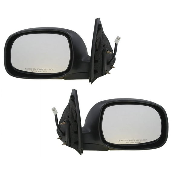 TRQ Power Heated Folding Side Mirrors Pair Set for Tundra Sequoia Pickup Truck MRA04931 Fits select: 2001-2007 TOYOTA SEQUOIA SR5, 2006 TOYOTA TUNDRA DOUBLE CAB LIMITED
