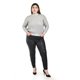 thumbnail image 4 of Suéter Roman Fashion Efecto Metalico Talla Extra Plateado 40, 4 of 6