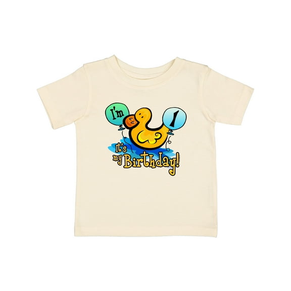 Inktastic Ducky 1st Birthday Boys or Girls Baby T-Shirt