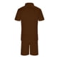 thumbnail image 3 of WILLBEST Traje Corto para Hombre, Dos Trajes para Hombre, Camisa y Pantalones Cortos de Color Liso con Cremallera En La Parte Superior., 3 of 4