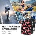 thumbnail image 6 of Daiia Hearts Backpack for Men and Women -Durable Backpack Large Capacity, Water-Resistant Bag with Adjustable Straps and Laptop Compartment, 6 of 7