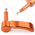 thumbnail image 1 of Ajuste para Polaris Sports para MAN 450 550 570 850 1000 Palanca de control del acelerador con pulgar naranja, 1 of 4