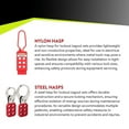 Lockout Tagout Hasp Set Lock Out Tag Out Hasp Hasp Padlock Holder