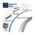 thumbnail image 5 of 6pcs Adjustable Picture Hanging Wire Kit With D Rings Duty Mirror Hanging Wire Supports 50 Lbs For, 5 of 5