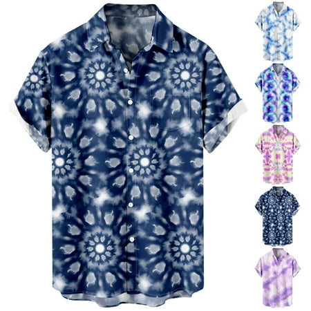 

Men s Women s Beach Hawaii Shirts Print Funky Blouses Plus Size Men