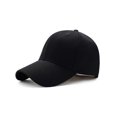 thumbnail image 1 of Plain Classic Baseball Cap Curved Visor Sports Visor Adjustable Hat Unisex, 1 of 4