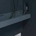 thumbnail image 4 of Bush Business Furniture Cubix Right Corner Desk Slate/White Spectrum WC84863, 4 of 7