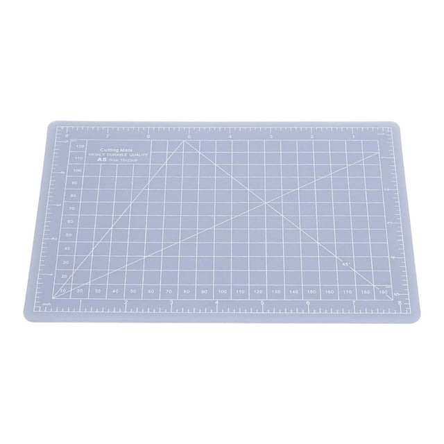 Cutting Board Self Healing Cutting Mat Translucent Non Slip for Craft Paper Carving Model Making with Non Reflective Desktop A4