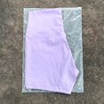 thumbnail image 1 of Pantalones cortos deportivos ajustados de cintura alta, ropa de yoga, pantalones cortos de nailon, pantalones elásticos altos ajustados para mujer, 1 of 6