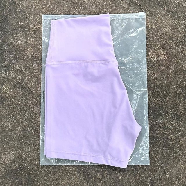Pantalones cortos deportivos ajustados de cintura alta, ropa de yoga, pantalones cortos de nailon, pantalones elásticos altos ajustados para mujer