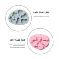 thumbnail image 4 of MUSEYA 2pcs Small Chocolates Mold Silicone Candy Making Baking Essential Grey, 4 of 7
