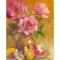 thumbnail image 2 of Loreth, Lanie 26x32 White Modern Wood Framed Museum Art Print Titled - Three Roses, 2 of 4