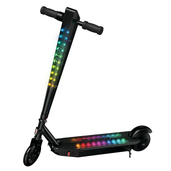 Razor SonicGlow Electric Scooter – Bluetooth® speaker, Music Matching LED Lights, up to 10 mph, for Child Ages 8 