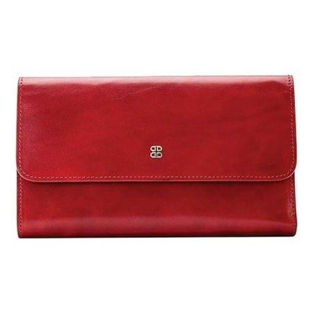 - women's bosca old leather large checkbook clutch
