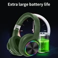 thumbnail image 6 of Fnyoxu Headphones Wireless Bluetooth Headset Subwoofer Bluetooth Mobile Computer Game Music Sports Game IPX4 Waterproofs Headphones,Green, 6 of 8