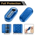 thumbnail image 4 of Funda de llave de coche de silicona TPU azul única para Fiat 500 - Funda de control remoto de 3 botones, 4 of 6