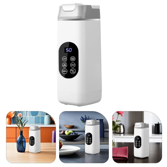 Milisten Multifunctional Portable Juicer White with 12 High Performance Blades and USB Charging