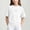 White, variant on Piuwrlz Summer Short T Shirts for Girls Short Tops Crew Neck T-Shirts Blue Size 7-8 Years