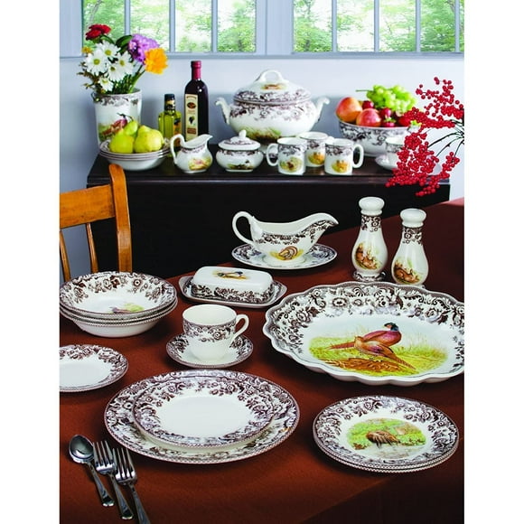 SPODE - Woodland - Covered Sugar 16oz