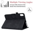 thumbnail image 3 of iPad 10th Generation Case 2022 iPad 10.9 Inch Case,TECH CIRCLE Premium Leather Folio Multiple Viewing Angles Stand Cover with Auto Wake/Sleep Protective Smart Cover for 10.9" iPad 10th Gen 2022,Black, 3 of 7