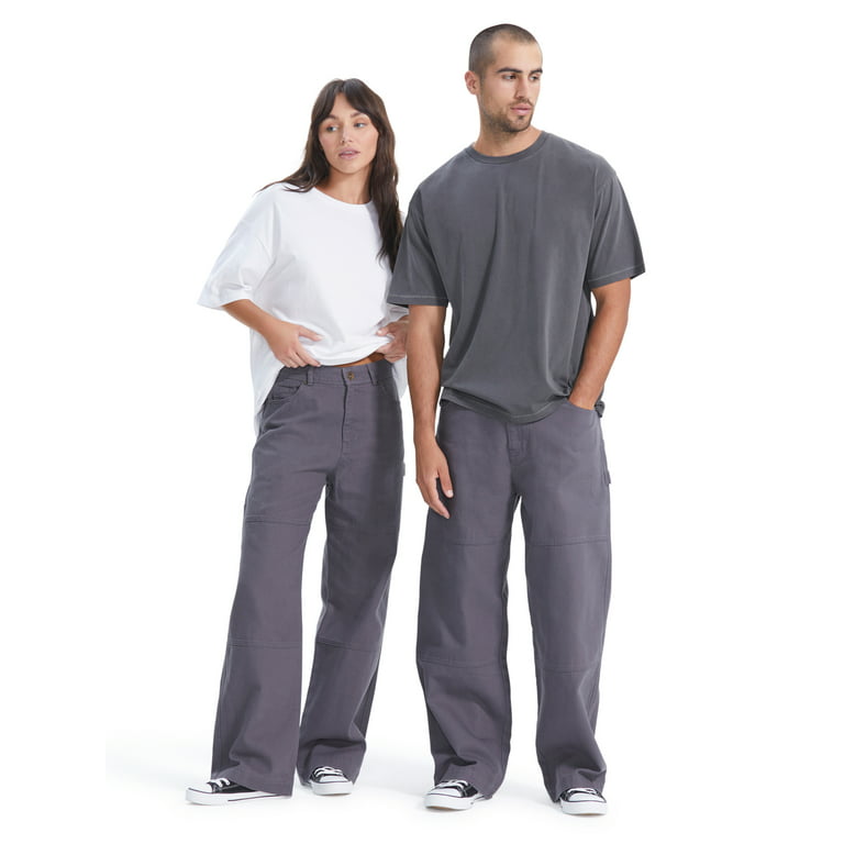 No Boundaries All Gender Corduroy Carpenter Pants, Men's Sizes 28