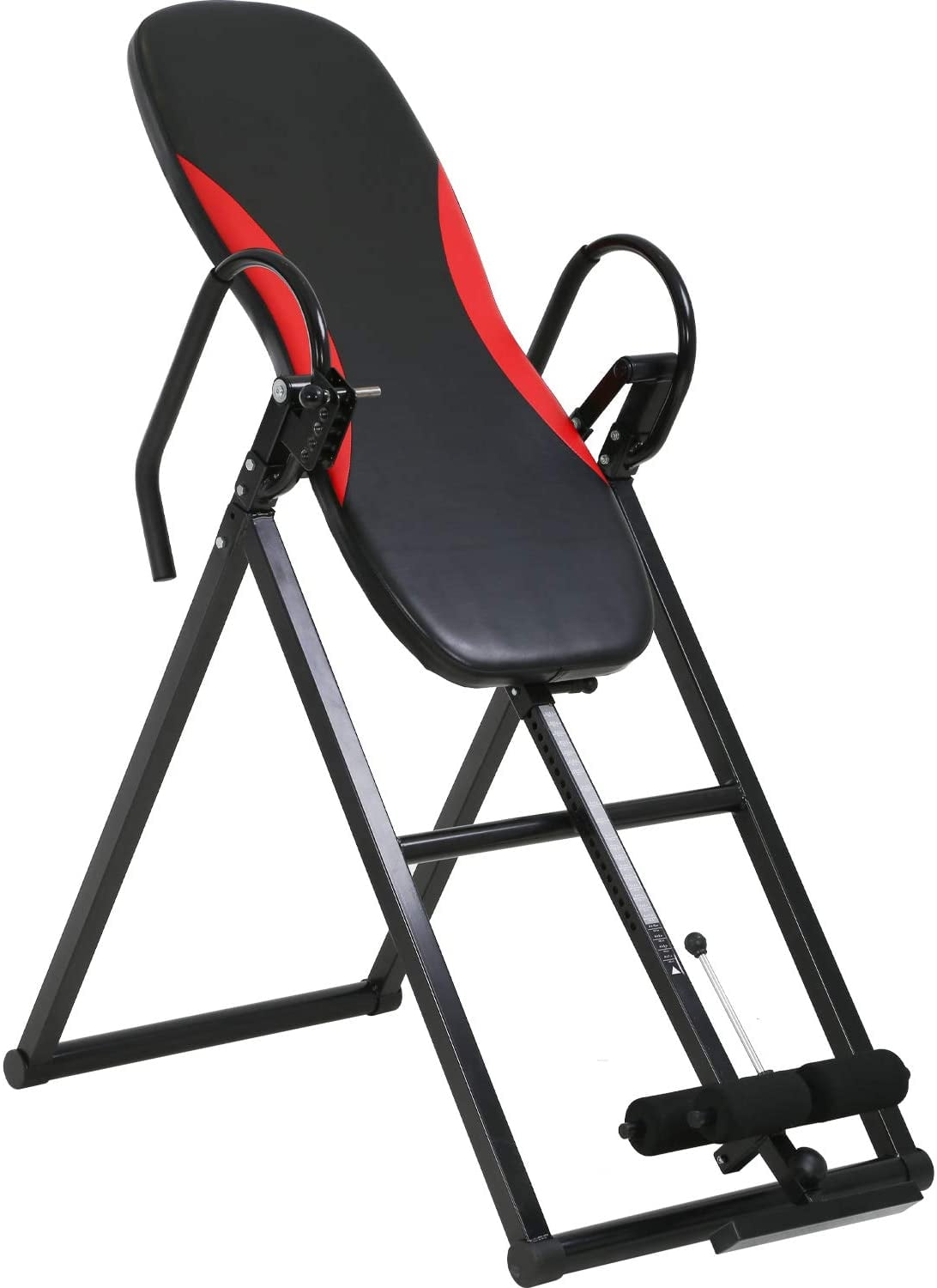 Inversion Table With 5 Fixed Angle Adjustment Holes Foldable Inversion