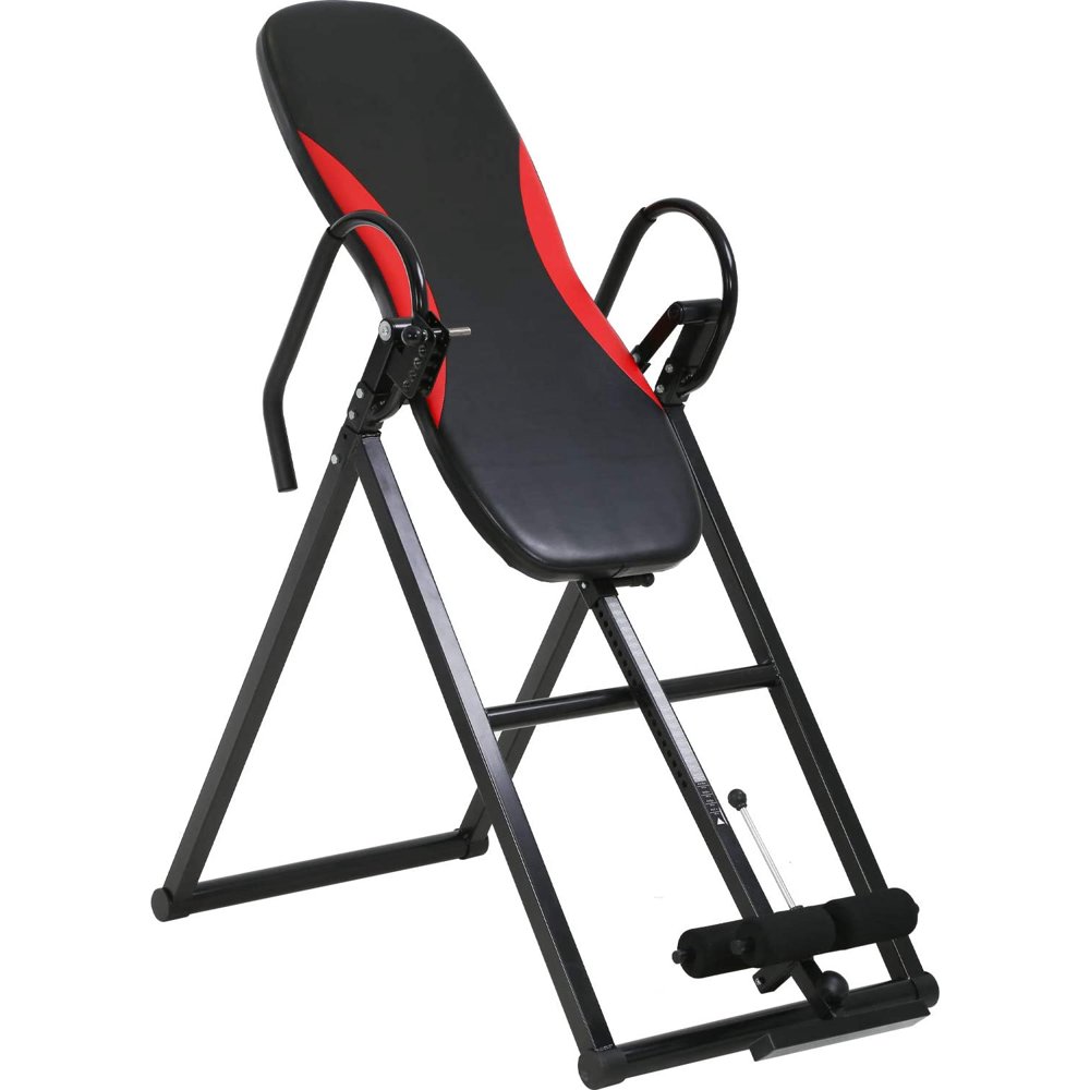 Inversion Table With 5 Fixed Angle Adjustment Holes Foldable Inversion Therapy Table For Back