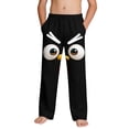 thumbnail image 2 of ATOGUTA Boys Comfy Lounge Pants Funny Graphic Sweatpants Athletic Sports Pants for Kids Size 4T-14, Black, 2 of 5