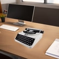 thumbnail image 3 of Typewriter Model, Polished Artistic Typewriter Props Versatile Stress Relief Toy  for Studios, 3 of 7