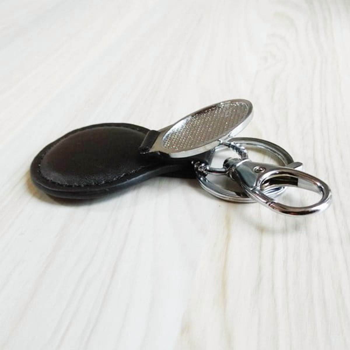 love you forever quote style key chain ring keyholder hook leather metal