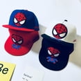 thumbnail image 2 of Gorra de béisbol de Marvel Spiderman para niños, sombrero de Cosplay de figura de dibujos animados de Los Vengadores de película, ajustable, gorras deportivas de Hip Hop, regalo de Juguetes Fivean unisex, 2 of 2