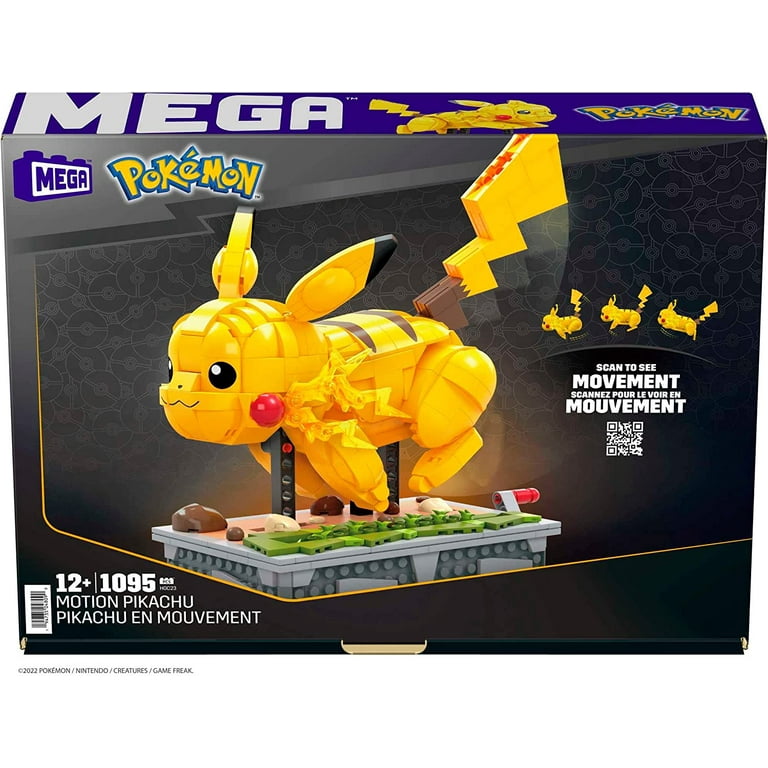 1092 Pcs Mega Pokémon Pikachu Running Collectors Mechanical Transmission  Puzzle Early Education Children's Toys Building Block - AliExpress