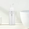 thumbnail image 4 of COMPUKAS 8Pcs Small Transparent Foam Pump Bottles Travel Size Refillable for Hand Soap Cleanser, 4 of 8