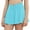 Sky blue, variant on Girls Children Sport Cross Solid High Waist Sport Tennis Skirt Work Active Skort