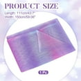 thumbnail image 2 of Rollos de tela de tul arcoíris, tela de malla de tul morado, tela de red arcoíris, tul para costura y manualidades, 2 of 7