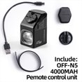 thumbnail image 3 of pitrice Wireless Remote Control Allows Easy Gear Shifting On Bike Lights Waterproof Luces Para Bicicleta Key type, 3 of 3