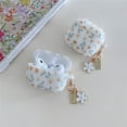 thumbnail image 3 of Protective Floral Case Cover with Pendant Portable Shockproof Women Girls with Keychain For Apple Airpods Pro 4/3/2/1 Charging Case For iPhone Earphone Accessories Case, 3 of 8