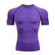 thumbnail image 1 of Playeras De Compresión Para Hombre Camisa Informal A Rayas Para Hombre, Camisa De Manga Corta Con Botones Y Cuello Vuelto, 1 of 3