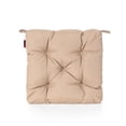 thumbnail image 4 of Noble House Baird Traditional Fabric Tufted Indoor Chair Cushion in Tuscany Pink, 4 of 4