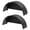 Black, variant on Ladcaser 2 Pack Single Axle Trailer Fenders with Fender Backs, Fits for 14" to 16" Wheels, 32"x9"x15" Trailer Fender Replacement for Car Hauler, Cargo, Utility, Landscape Trailers