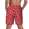 thumbnail image 4 of Uemuo Hohoho3 Pattern Mens Swim Trunks Quick Dry Board Shorts with Mesh Lining, Stretch Beach Shorts Quick Dry No-Chafing Board Shorts-Medium, 4 of 9
