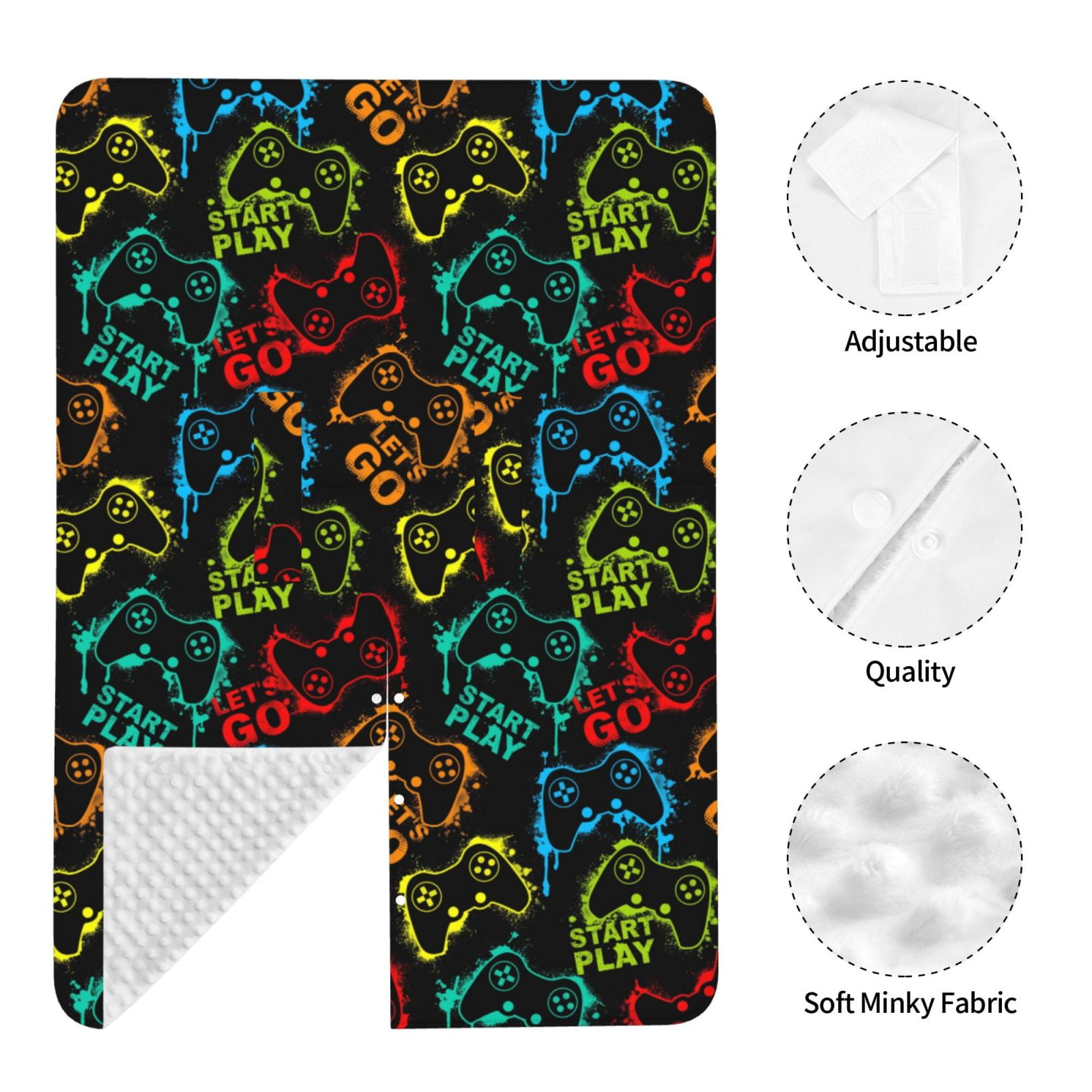 Naloa Play Game Start Baby Car Seat Cover, Breathable Baby Carrier Cover, Multiuse Baby Carrier Cover & Nursing Breastfeeding Cover