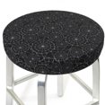 thumbnail image 3 of Balery Spider Web Black Fundas de asiento para taburete de bar redondo de tela de terciopelo ajustables que protegen de arañazos y manchas para sillas de 14 a 17 pulgadas.-13 inch, 3 of 7