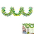thumbnail image 1 of 1/3PCS Easter Garland Decorations Glitter Metallic Garland Easter Spring Decor 5 PCS Long Banner Hanging for Tree Mantle, Indoor Outdoor Holiday Party Home Door Window Decorations, 1 of 6