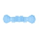 thumbnail image 5 of Juguetes para la dentición de cachorros, limpieza de dientes con mancuernas, juguetes interactivos para masticar perros pequeños, color azul, 5 of 5