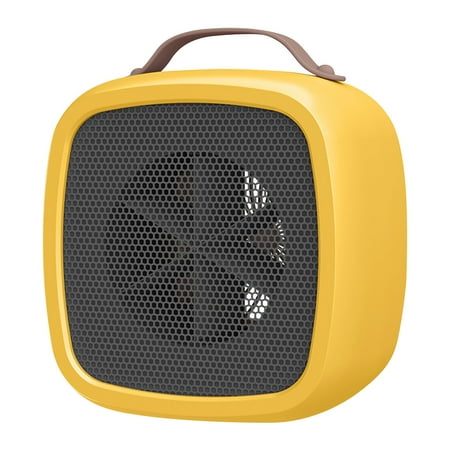 

Moocorvic Space Heater Indoor Winter Portable Heater for Large Room Small 2s Fast Heating Foot Warmer with Protection for Bedroom Quiet Office(Yellow)